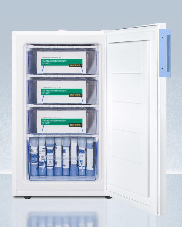 Summit FS407LBIMED2ADA Built-In Undercounter Medical Scientific All-Freezer In Ada Height, With Front Control Panel Equipped With A Digital Thermostat And Nist Calibrated Thermometer Alarm Hot on Sale