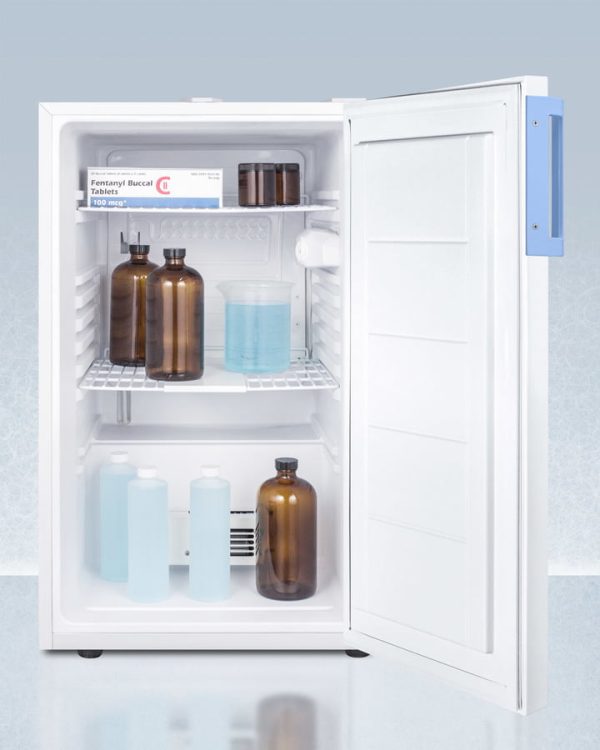 Summit FF511LBI7MED2 Built-In Undercounter Auto Defrost Medical Scientific All-Refrigerator With Front Control Panel Equipped With A Digital Thermostat And Nist Calibrated Thermometer Alarm; Includes Front Lock, Hospital Grade Cord, And Internal Fan on Sale