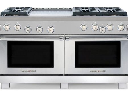 American Range ARR6062GD Americana 60 Inch Cuisine Range Online Hot Sale