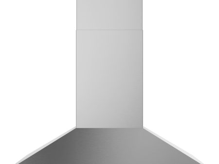 Monogram ZVIS481SRSS Monogram 48  Island Pyramid Chimney Vent Hood With Air Quality Sensors Online Sale