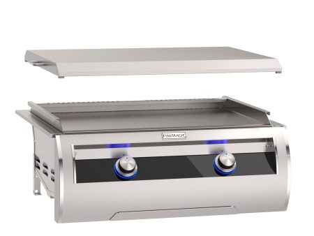 Fire Magic E660I1T4N Built-In Griddle Black Glass For Sale