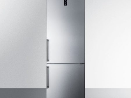 Summit FFBF181ESBIIM 24  Wide Built-In Bottom Freezer Refrigerator With Icemaker Online Hot Sale