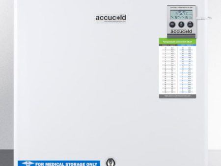 Summit FS24L7MED Compact Commercially Listed All-Freezer Capable Of -20 C Degree Operation, With Lock, Alarm With Temperature Display, And Hospital Grade Cord Online Hot Sale