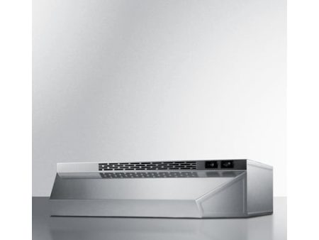 Summit H1724SS 24  Under Cabinet Ductless Range Hood on Sale