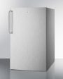 Summit FS408BL7CSSADA Commercially Listed Ada Compliant 20  Wide Built-In Undercounter All-Freezer, -20 C Capable With Full Stainless Steel Exterior And Lock Cheap