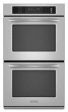 Kitchenaid KEBS207SSS Double Oven 30  Width 4.3 Cu. Ft. Capacity Even-Heat™ True Convection System In Upper Oven Architect® Series Ii Hot on Sale