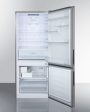 Summit FFBF279SSIM 28  Wide Built-In Bottom Freezer Refrigerator With Icemaker For Cheap