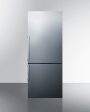 Summit FFBF287SSIM 28  Wide Bottom Freezer Refrigerator With Icemaker Hot on Sale