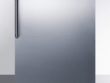 Summit FF7LCSS Commercially Listed Built-In Undercounter All-Refrigerator For General Purpose Use, Auto Defrost W Ss Exterior And Front Lock Online Sale