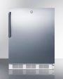 Summit FF7LCSSADA Ada Compliant Built-In Undercounter All-Refrigerator For General Purpose Or Commercial Use, Auto Defrost W Ss Wrapped Exterior, Towel Bar Handle, And Lock Hot on Sale