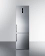 Summit FFBF181ESIM 24  Wide Bottom Freezer Refrigerator With Icemaker Hot on Sale