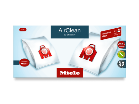 Miele FJMHA50PERFORMANCEAIRCLEAN3D Performance Pack Airclean 3D Efficiency Fjm - 16 Dustbags And 1 Hepa Airclean Filter At A Discount Price For Cheap