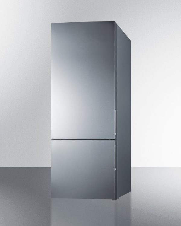 Summit FFBF279SSIM 28  Wide Built-In Bottom Freezer Refrigerator With Icemaker For Cheap