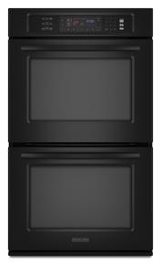 Kitchenaid KEBS207SBL Double Oven 30  Width 4.3 Cu. Ft. Capacity Even-Heat™ True Convection System In Upper Oven Architect® Series Ii Cheap