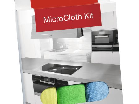 Miele GPMIS0031W Microcloth Kit, 3 Pieces - For Best Cleaning Results And Safe Use. Sale