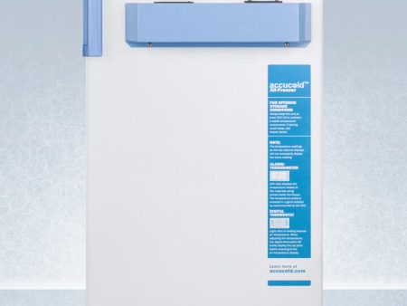 Summit FS407LBI7MED2ADA Built-In Undercounter Medical Scientific All-Freezer In Ada Height, With Front Control Panel Equipped With A Digital Thermostat And Nist Calibrated Thermometer Alarm Online Sale