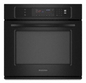 Kitchenaid KEBK101SBL Single Oven 30  Width 4.3 Cu. Ft. Capacity Thermal Oven With Two-Element Balanced Baking And Roasting Architect® Series Ii For Sale