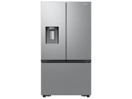 Samsung RF27CG5B10SR 26 Cu. Ft. Mega Capacity Counter Depth 3-Door French Door Refrigerator With External Water And Ice Dispenser In Stainless Steel Sale