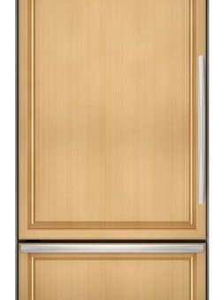 Kitchenaid KBL036FTX Brshd Aluminum Trim Pnl Ready Kitchenaid® 20.8 Cu. Ft. 36-Inch Width Built-In Bottom-Freezer Refrigerator, Overlay Panel-Ready Cheap