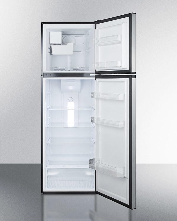 Summit FF923PLIM 22  Wide Top Mount Refrigerator-Freezer With Icemaker Hot on Sale