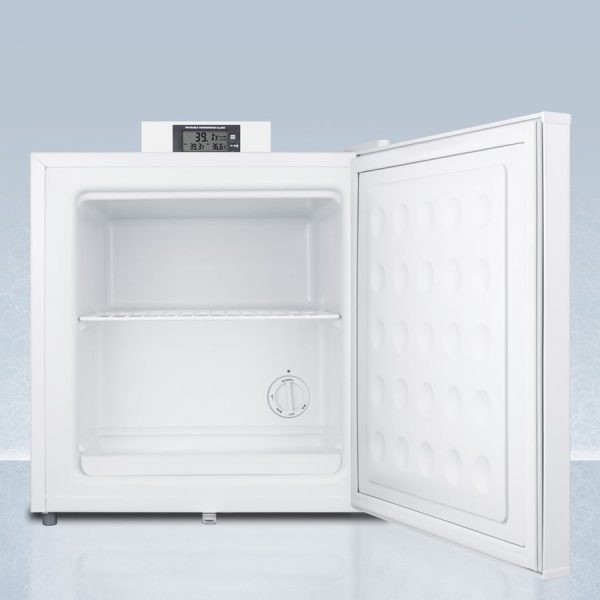 Summit FS24L7NZ Commercially Approved Nutrition Center Series Compact All-Freezer In White With Front Lock And Nist Calibrated Digital Temperature Display For Discount