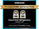 Samsung RF32CG5B10SR 31 Cu. Ft. Mega Capacity 3-Door French Door Refrigerator With External Water And Ice Dispenser In Stainless Steel Cheap