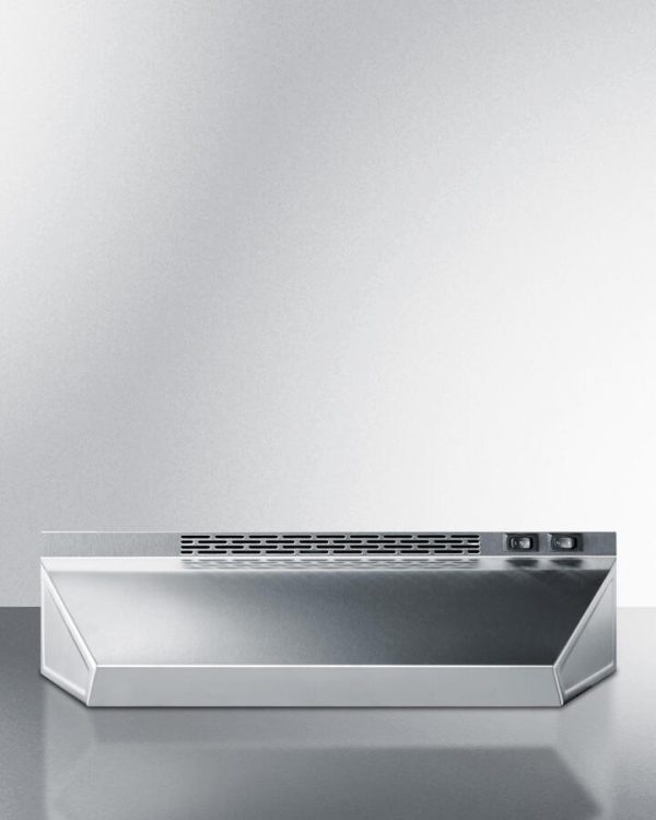 Summit H1720PTCRDSS 20  Under Cabinet Recirculating Range Hood With Plug on Sale