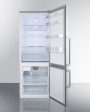 Summit FFBF287SSIM 28  Wide Bottom Freezer Refrigerator With Icemaker Hot on Sale