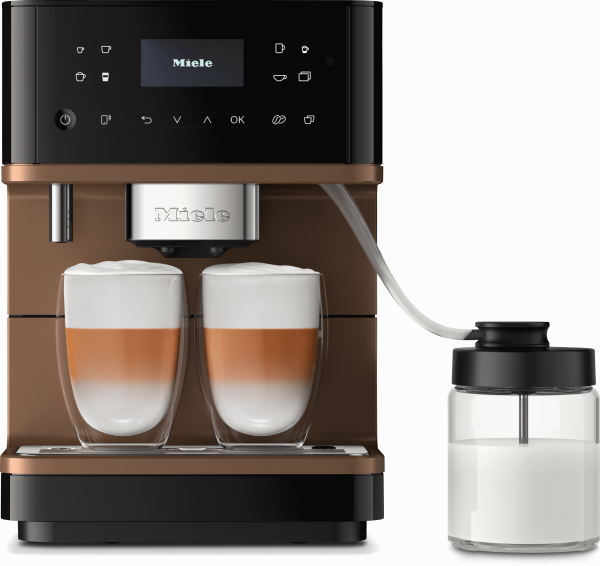 Miele CM6360OBB Cm 6360 Milkperfection - Countertop Coffee Machine With Wifi Conn@Ct, High-Quality Milk Container, And Many Specialty Coffees. Sale