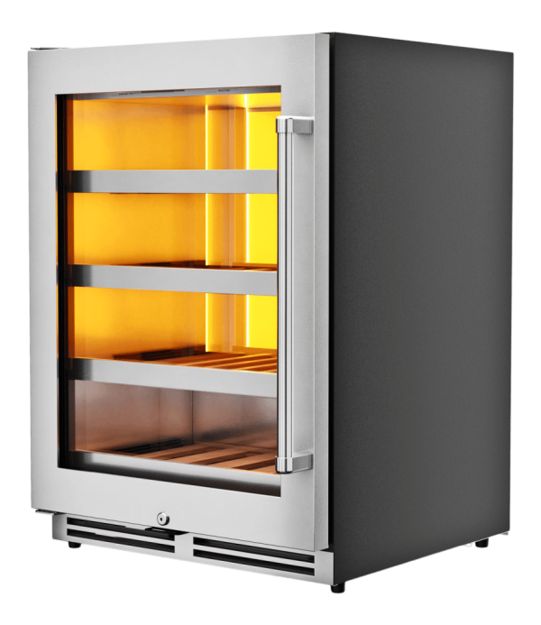 Thor Kitchen TWC24ULLH Thor Kitchen 24-Inch Single Zone Wine Cooler, Left Swing, 45 Wine Bottle Capacity - Model Twc24Ul-Lh Supply