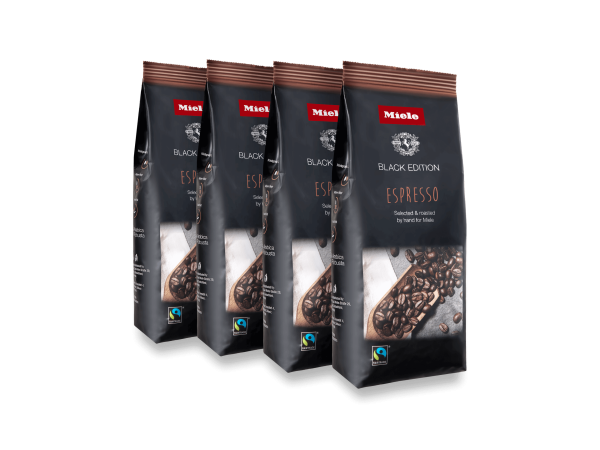 Miele MIELEBLACKEDITIONESPRESSO4X250G Organic Espresso - Perfect For Making Espresso. Cheap