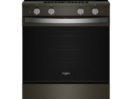 Whirlpool WSES7530RV 30-Inch Smart Slide In Electric Range With Air Cooking Technology, No Preheat Air Fry, Wipeclean™ Coating, Steam Self Clean And High Speed Preheat Online Sale