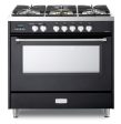 Verona VUFSIE365E Verona Ultima 36  Induction Range - Matte Black Online now