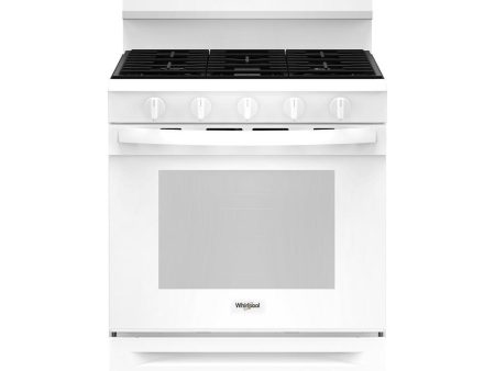 Whirlpool WFGS5030RW 30-Inch Gas Range With Air Cooking Technology, No Preheat Air Fry And Air Baking And Self Clean Sale