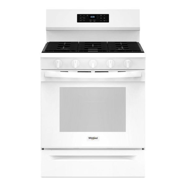 Whirlpool WFGS5030RW 30-Inch Gas Range With Air Cooking Technology, No Preheat Air Fry And Air Baking And Self Clean Sale