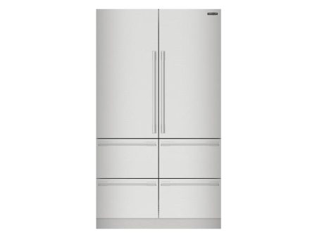 Signature Kitchen Suite SKSFD4826MT 48-Inch Built-In French Door Refrigerator, Pre-Assembled (Transitional Series) For Discount