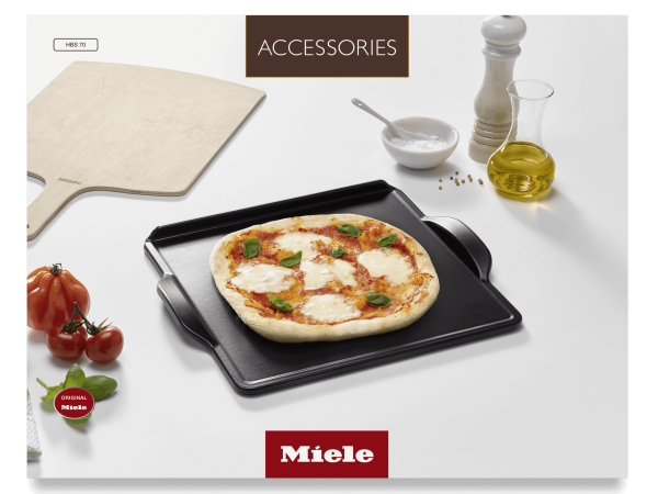 Miele HBS70 Miele Gourmet Baking And Pizza Stone - For Achieving The Same Results As If Baked In A Stone Oven. Cheap