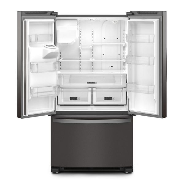 Whirlpool WRFF3436RV Whirlpool® 36-Inch Wide French Door Bottom Mount Refrigerator on Sale