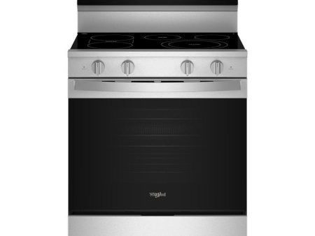 Whirlpool WFES7530RZ 30-Inch Smart Electric Smart Range With Air Cooking Technology, No Preheat Air Fry, High Speed Preheat Oven, Wipeclean™ Coating, And Steam Self Clean Online now