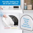 Avanti SED70D0W Avanti Front Load Electric Clothes Dryer, 7.0 Cu. Ft. Capacity - White   7.0 Cu. Ft. Fashion