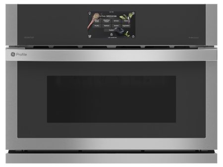 Ge Appliances PSB9100SVSS Ge Profile™ 27  Single Wall Oven With 120V Advantium® Technology Online Sale