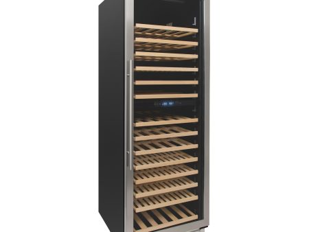 Avanti WCD165DZ3S Avanti 163 Bottle Designer Series Dual-Zone Wine Cooler - Stainless Steel   163 Bottles Online