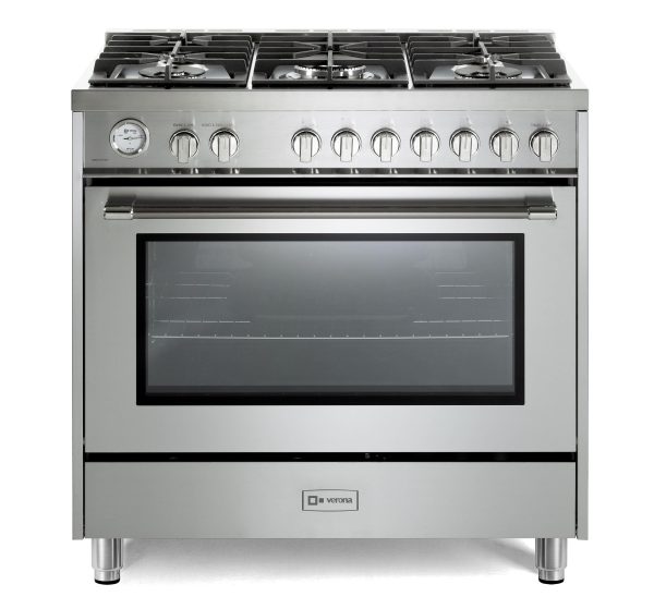 Verona VPRFSGG365SS Verona Prima 36  Gas Range - Stainless Steel For Discount