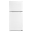 Avanti FF14D0W4 Avanti Frost Free Top Freezer Refrigerator - White   14 Cu. Ft. Discount