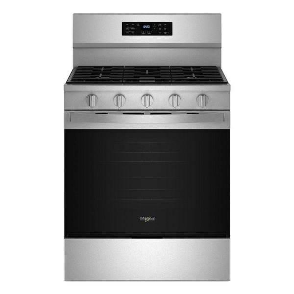 Whirlpool WFGS5030RS 30-Inch Gas Range With Air Cooking Technology, No Preheat Air Fry And Air Baking And Self Clean Online now