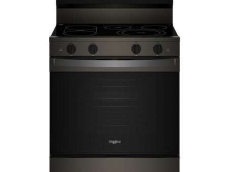 Whirlpool WFES7530RV 30-Inch Smart Electric Smart Range With Air Cooking Technology, No Preheat Air Fry, High Speed Preheat Oven, Wipeclean™ Coating, And Steam Self Clean Sale