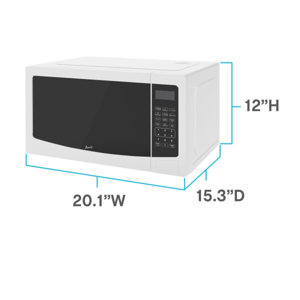 Avanti MT115V1B Avanti Microwave Oven, 1.1 Cu. Ft. Capacity - Black   1.1 Cu. Ft. For Cheap