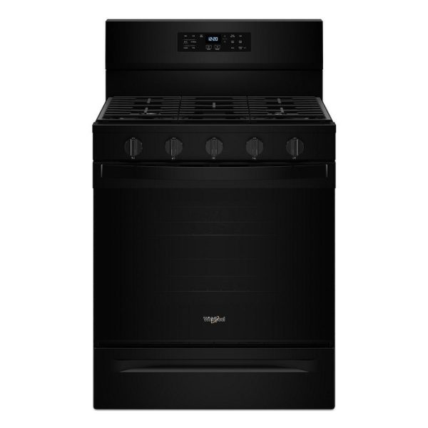 Whirlpool WFGS5030RB 30-Inch Gas Range With Air Cooking Technology, No Preheat Air Fry And Air Baking And Self Clean Online Sale