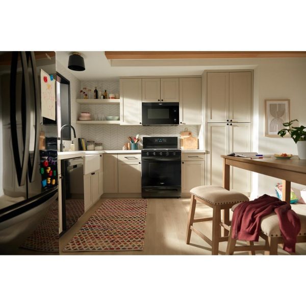 Whirlpool WFGS5030RB 30-Inch Gas Range With Air Cooking Technology, No Preheat Air Fry And Air Baking And Self Clean Online Sale