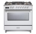 Verona VUFSGE365W Verona Ultima 36  Dual Fuel Range - White Online now